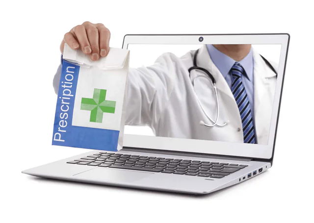 Online prescription service