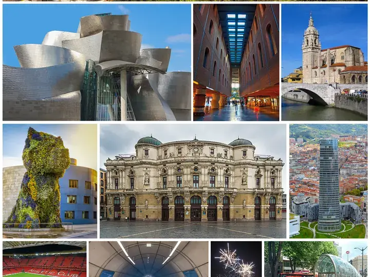 Regional view of Bilbao in Bizkaia; not necessarily Arrigorriaga