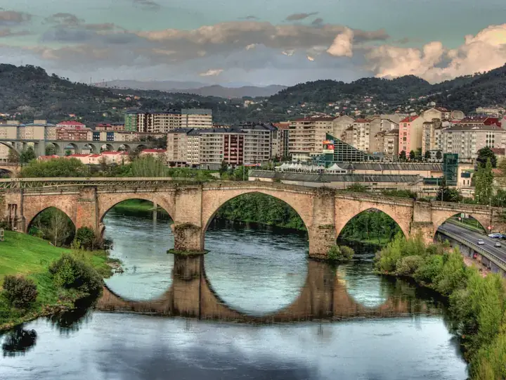 Regional view of Ourense in Ourense; not necessarily Barbadás