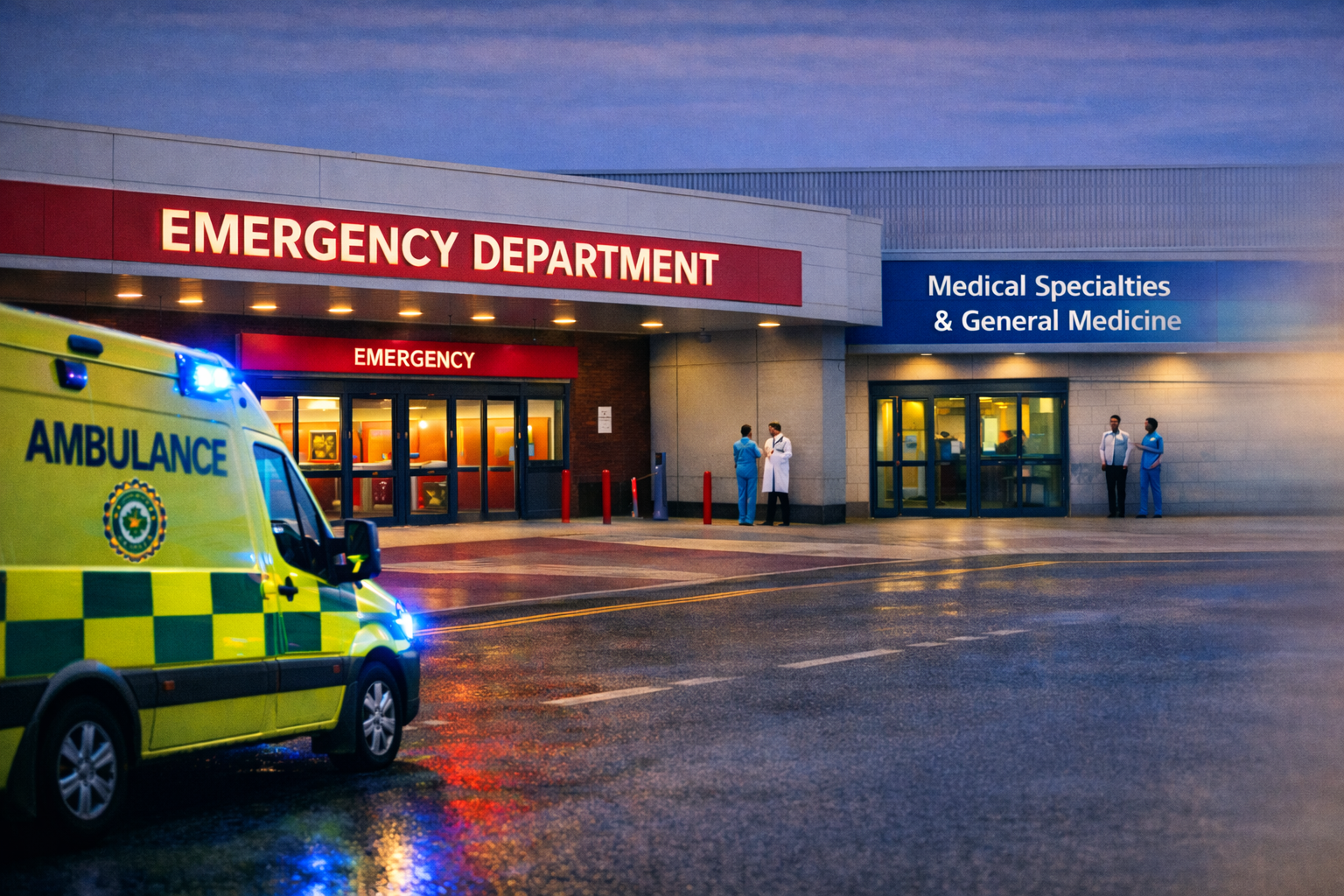 Hospital and urgent care in Malaga