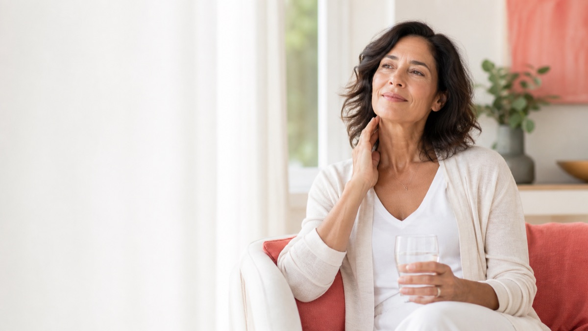 Woman during perimenopause