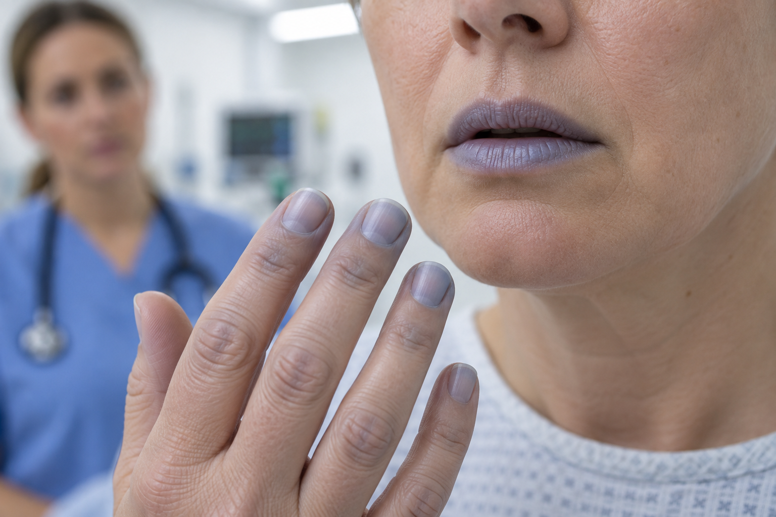 Medical guidance for Cyanosis